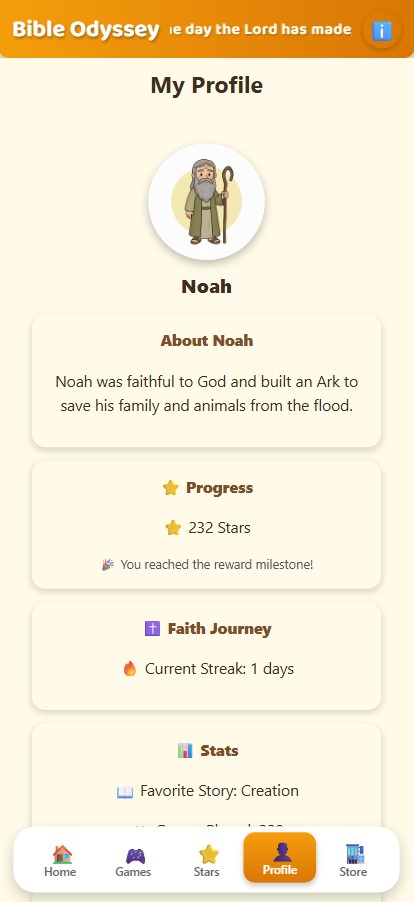 Bible Odyssey Game Cover